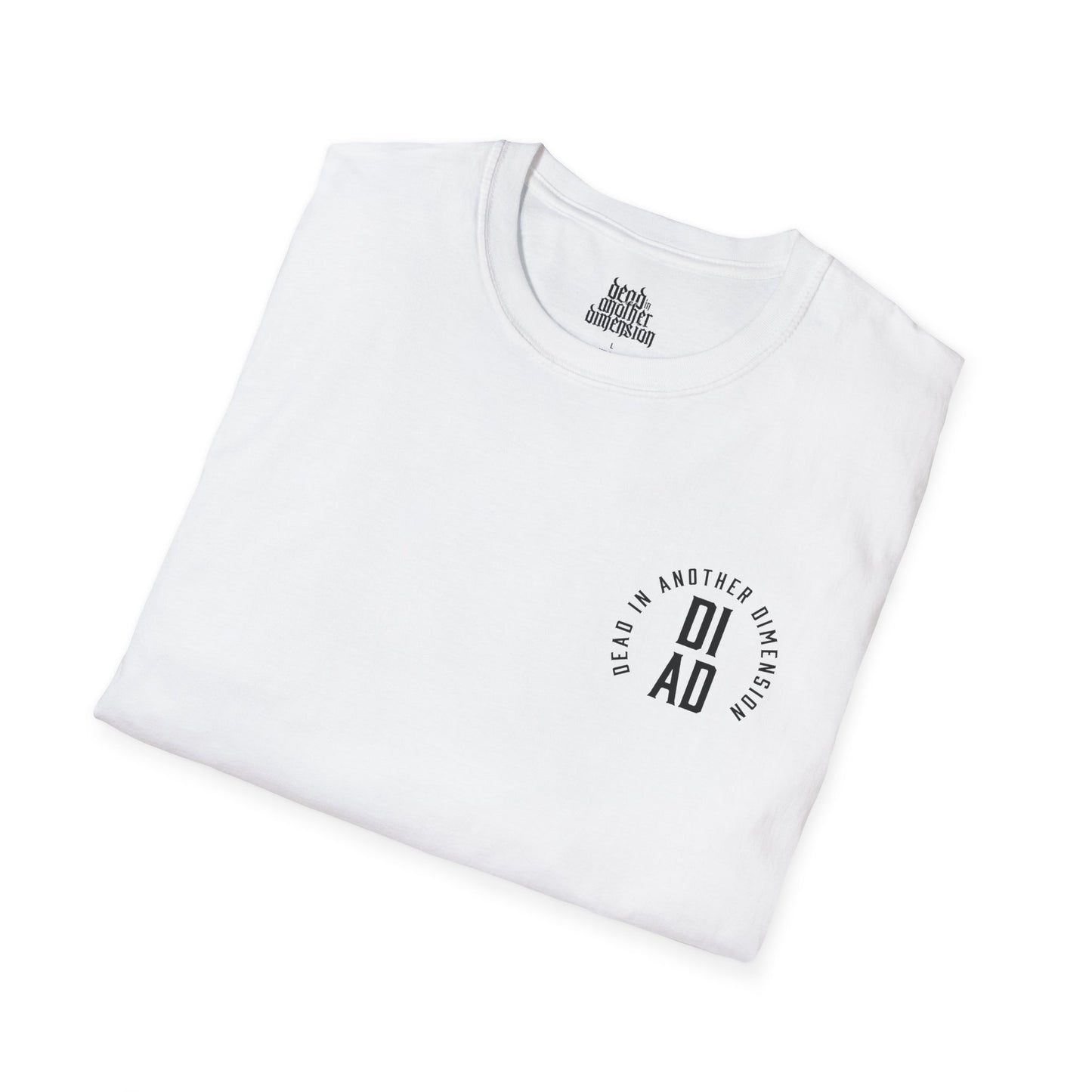 Unisex Badge Softstyle T-Shirt White