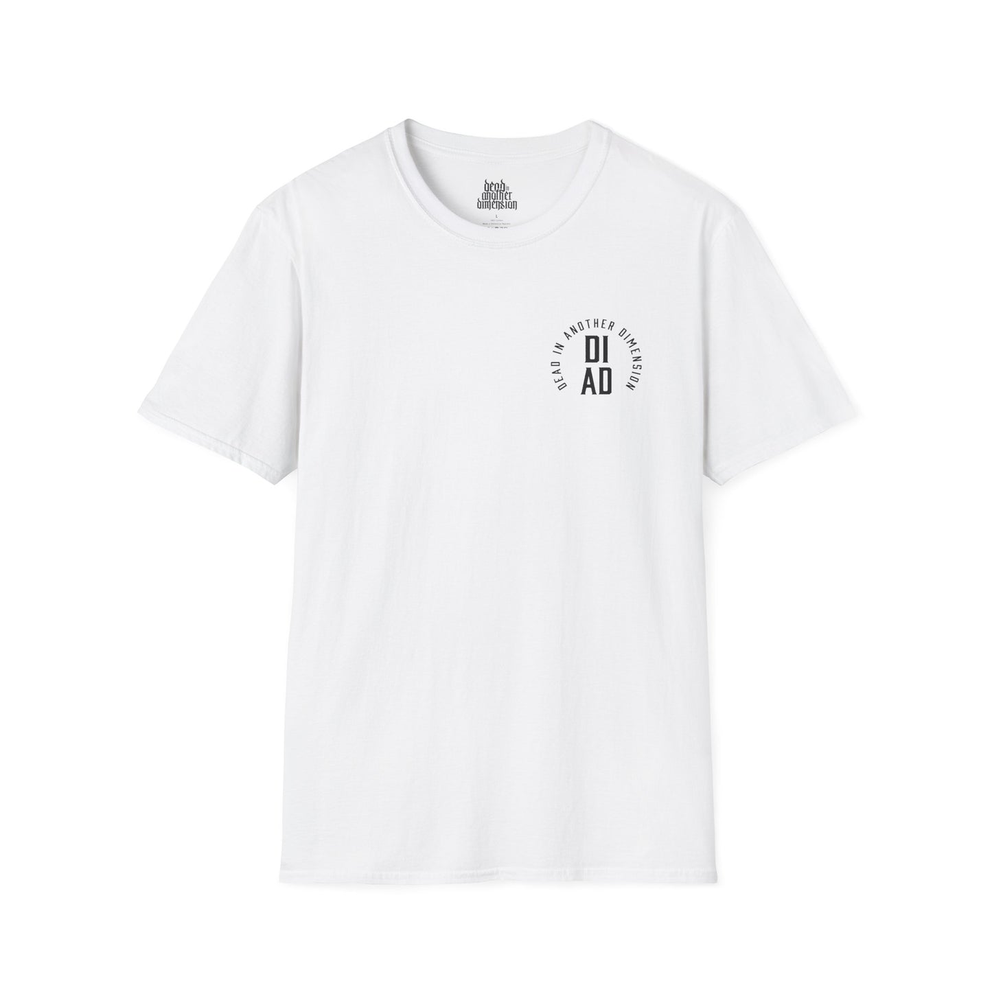 Unisex Badge Softstyle T-Shirt White